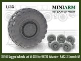 Miniarm[B35140]1/35 現用 ロシア Vi-203自重変形後期型タイヤセット(トランペッター/モンモデル対応)