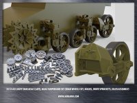 Miniarm[B35174]1/35 WWII米 M3A1(後期)/M3A3 スチュアート 足回りセット