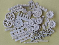 画像2: Miniarm[B35176]1/35 WWII米 M5A1スチュアート/M8自走砲 足回りセット 後期型