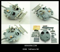 画像1: Miniarm[B35008]T-64B 砲塔セットm1981(トランペッター用)