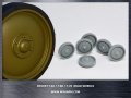 Miniarm[B35033]1/35 T-40/T-60/T-70  Road wheels 12pcs