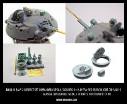 画像1: Miniarm[B35111] 1/35 現用露 BMP-2 アップデートセット(トランペッター用)