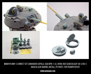 画像1: Miniarm[B35111] 1/35 現用露 BMP-2 アップデートセット(トランペッター用) (1)
