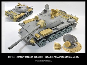 画像1: Miniarm[B35135]1/35 T-54B 1959年型 ディティールセット(タコム2055用) (1)