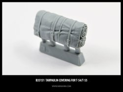 画像1: Miniarm[B35151]1/35 現用露 T-54/55 車体カバーシート(汎用)
