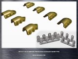 Miniarm[B35161]1/35 T-34/SU自走砲 排気管装甲カバー(7種)