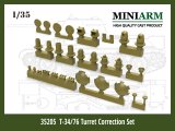 Miniarm[B35205]1/35 WWII 露/ソ ソビエトT-34/76砲塔用ディテールアップパーツセット(ドラゴン/ズベズダ用)