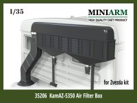 Miniarm[B35206]1/35 現用 露 ロシア連邦軍 KAMAZ5350"ムスタング"トラック用エアフィルターボックス(ズベズダ用)