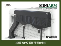 画像1: Miniarm[B35206]1/35 現用 露 ロシア連邦軍 KAMAZ5350"ムスタング"トラック用エアフィルターボックス(ズベズダ用)
