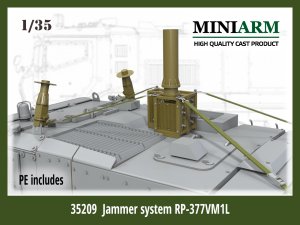 画像1: Miniarm[B35209]1/35 現用 ロシア連邦軍RP-377VM1L電波障害システム エッチングパーツ付 (1)