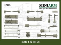 Miniarm[B35210]1/35 WWII 露/ソ ソビエトТ-26軽戦車用車載工具セット