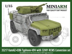 画像1: Miniarm[B35217]1/35 現用 ロシア装輪装甲車タイフーンVDV K-4386 32V01RCWSコンバージョンセット(RPG用)
