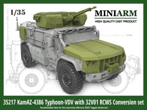 画像1: Miniarm[B35217]1/35 現用 ロシア装輪装甲車タイフーンVDV K-4386 32V01RCWSコンバージョンセット(RPG用) (1)