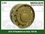 Miniarm[B35218]1/35 WWII 露/ソ KV戦車用転輪セット 1939〜40年