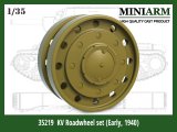 Miniarm[B35219]1/35 WWII 露/ソ KV戦車用転輪セット 1940年型