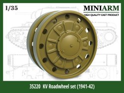 画像1: Miniarm[B35220]1/35 WWII 露/ソ KV戦車用転輪セット 1941〜42年型