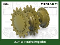 Miniarm[B35239]1/35 WWII 露/ソ KV-1/2用初期型起動輪セット