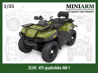 Miniarm[B35245]1/35 現用 露 ATV AM-1 4輪駆動バイク フルキット