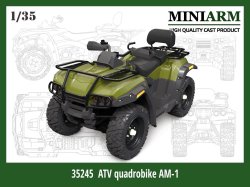 画像1: Miniarm[B35245]1/35 現用 露 ATV AM-1 4輪駆動バイク フルキット