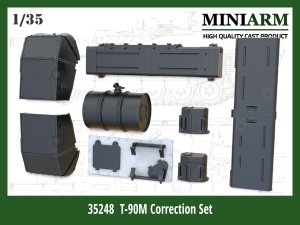 画像1: Miniarm[B35248]1/35 現用 ロシア T-90M主力戦車 アップデートセット(タイガーモデル用) (1)