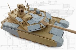 画像1: Miniarm[B35251]1/35 現用 露/ソ T-90M主力戦車(2023年型)コンバージョン&アップデートセット(タイガーモデル用) (1)