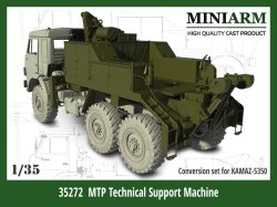 画像1: Miniarm[B35272]1/35 現用 露/ソ KamaZ-5350ムスタング用 MTP技術支援車両コンバージョンセット(ズベズダ用)