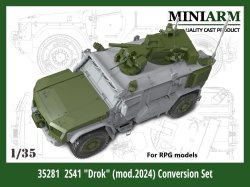画像1: Miniarm[B35281]1/35 現用 ロシア 82mm自走迫撃砲2S41「ドローク」2024年型 コンバージョンセット(RPGスケールモデル用)