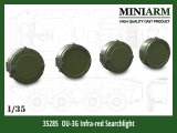 Miniarm[B35285]1/35 現用 露/ソ OU-3G赤外線暗視サーチライト(2セット入)
