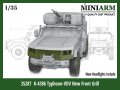 Miniarm[B35287]1/35 現用 露/ソ KAMAZ K-4386タイフーン用 新型フロントグリルセット(RPGスケールモデル/ズベズダ用)