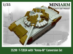 画像1: Miniarm[B35290]1/35 現用 露/ソ T-72B3A主力戦車 アクティブ防護システム「アレーナ-M」付 コンバージョンセット(モンモデル/トランペッター用)