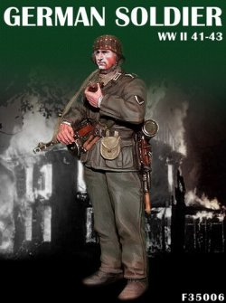 画像1: Miniarm[F35006]ドイツ軍兵士　1941-43 (2)