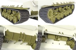 画像2: Fury Models [FM35060]1/35 WWII 米/露 M4A2(76)Wシャーマン戦車用 HVSSサスペンションコンバージョンセット(ズベズダ用)