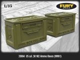 Fury Models[FM35064]1/35 WWII アメリカ .50口径(12.7mm) M2弾薬箱(6個入)