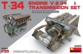 ミニアート[MA35205]1/35 T-34エンジン（V-2-34）＆トランスミッションセット