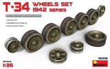 ミニアート[MA35236]1/35 T-34ホイールセット（1942年生産シリーズ）