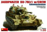 ミニアート[MA35053]1/35 ヤークトパンターＳＵ－７６Ｒ　＆　フィギュア５体入