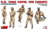 ミニアート[MA35070]1/35 アメリカ戦車兵セット北西ヨ－ロッパ戦線（５体入り）