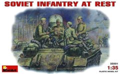 マスターボックス[MB3563]露・赤軍歩兵突撃シーン1941年6体12