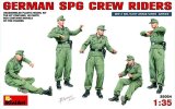 ミニアート[MA35054]1/35 ドイツ戦車ＳＰＧクルー　フィギュアセット　５体入