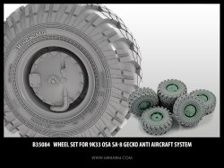 画像1: Miniarm[B35084]1/35 SA-8 ゲッコー 自走対空ミサイル ホイールセット(トラペ用)