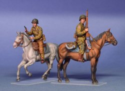 画像2: ミニアート[MA35151]1/35 アメリカ兵（ノルマンディー1944）乗馬セット