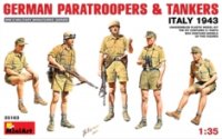 ミニアート[MA35163]1/35　ドイツ軍降下猟兵と戦車兵 イタリア1943　