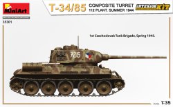 画像4: ミニアート[MA35301]1/35T-34-85Composite Turret 112工場 1944年夏 フルインテリア(内部再現)