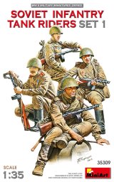 ミニアート[MA35309]1/35　ソビエト歩兵戦車乗員セット１（4体入）