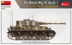 画像5: ミニアート[MA35344]1/35IV号戦車J型Pz.Beob.wg.砲兵観測車 後期/最終生産型 選択式（乗員５体付）