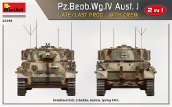 画像8: ミニアート[MA35344]1/35IV号戦車J型Pz.Beob.wg.砲兵観測車 後期/最終生産型 選択式（乗員５体付）