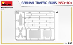 画像3: ミニアート[MA35633]1/35ドイツ交通標識 1930年〜40年