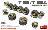 ミニアート[MA37058]1/35 Ｔ-５５／Ｔ-５５A ホイールセット