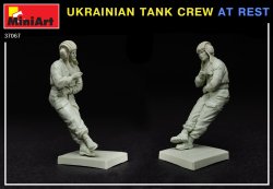 画像2: ミニアート[MA37067]1/35ウクライナ軍戦車兵＜休息中＞４体入