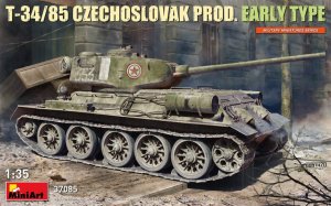 画像1: ミニアート[MA37085]1/35　T-34-85 チェコスロバキア製初期型 (1)
